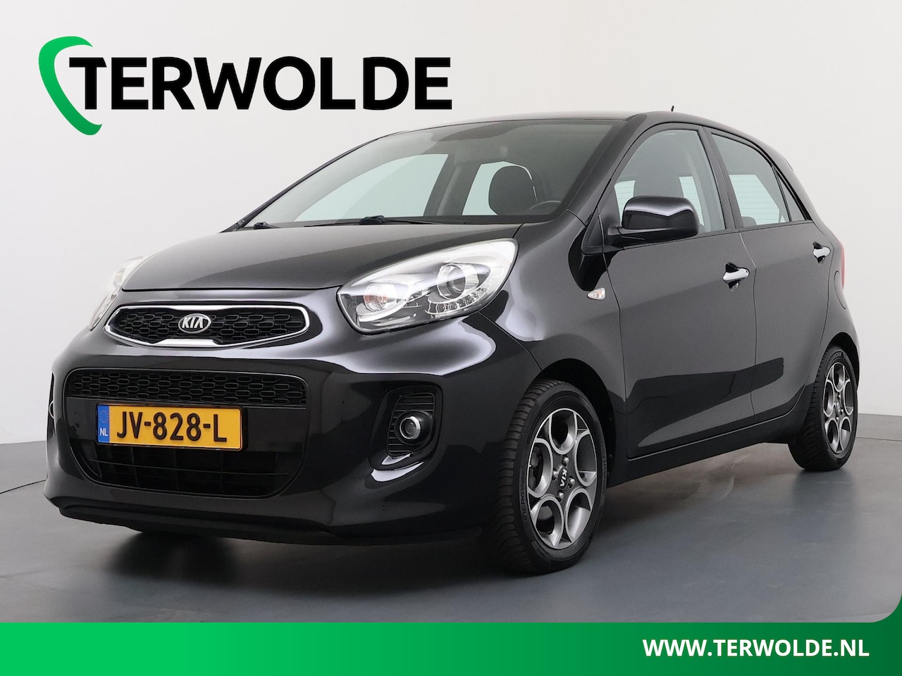 Kia Picanto - 1.2 CVVT DynamicLine | Climate Control | Lichtmetalen Velgen | - AutoWereld.nl