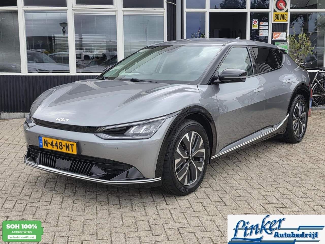 Kia EV6 - Plus 77.4 kWh SOH 100% WARMTEPOMP MERIDAN 1e eigenaar - AutoWereld.nl
