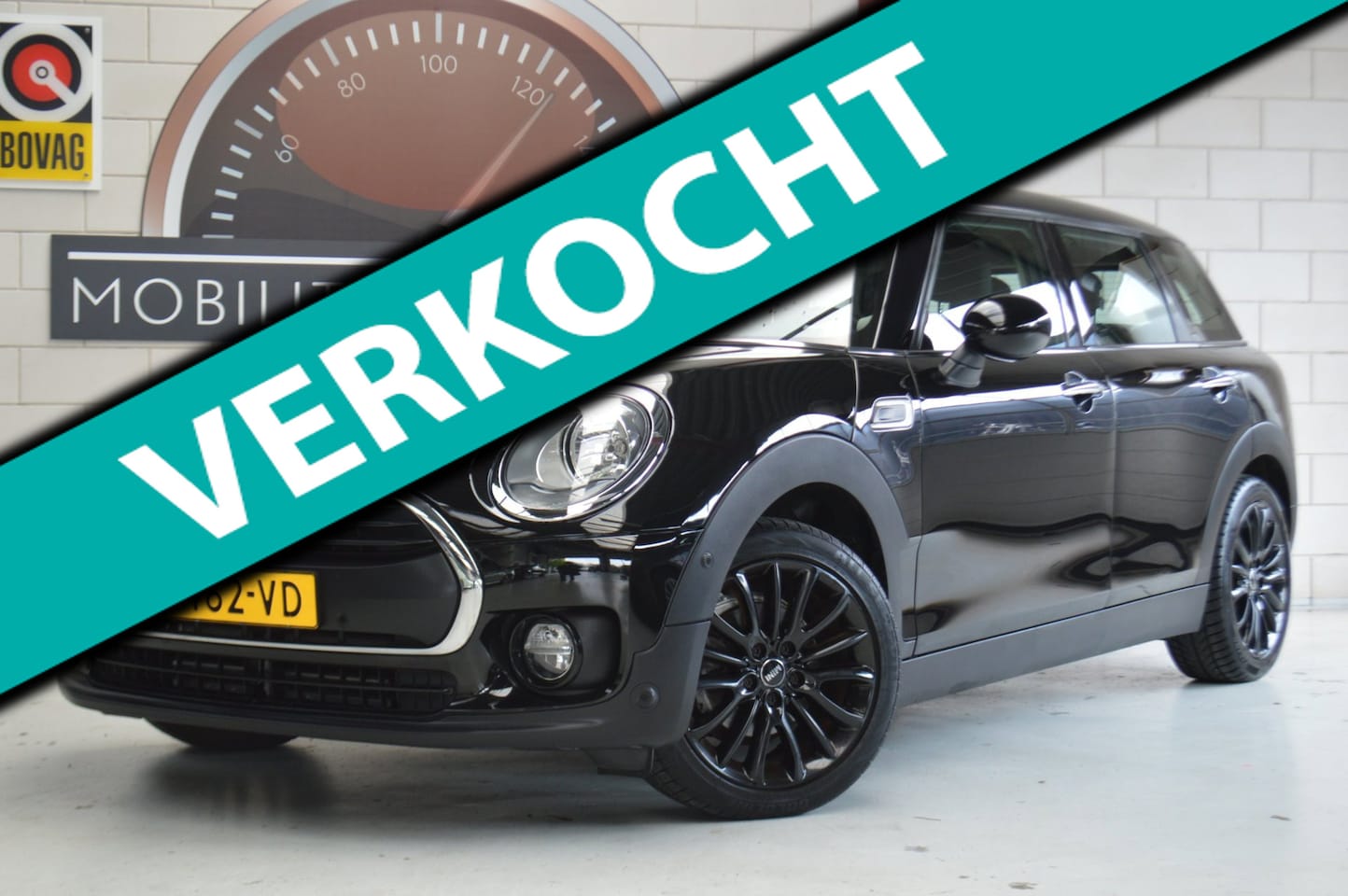 MINI Clubman - Mini 1.5 BLACKLINE! All-season, Harman Kardon, GARANTIE - AutoWereld.nl