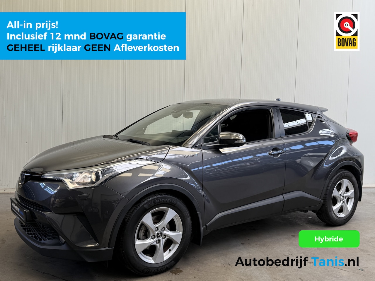 Toyota C-HR - 1.8 Hybrid Style AIRCO/ECC-CAMERA-NAVI by CARPLAY-TREKHAAK - AutoWereld.nl