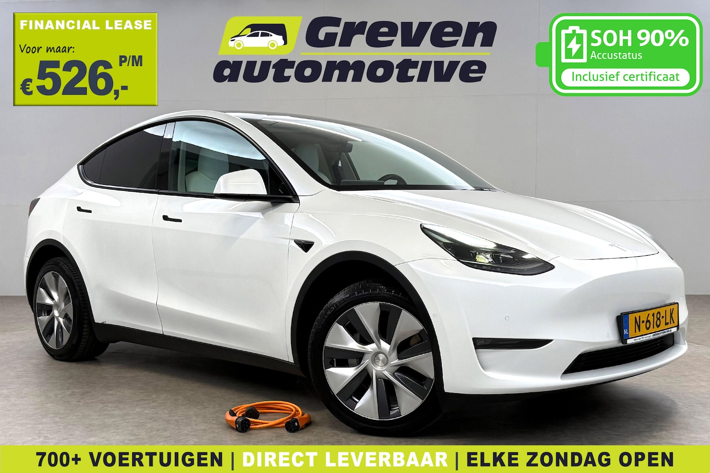 Tesla Model Y - Long Range AWD 75 kWh | Snelladen | Autopilot | SOH 90% | Camera | Memory | Pano | Stoel/S - AutoWereld.nl