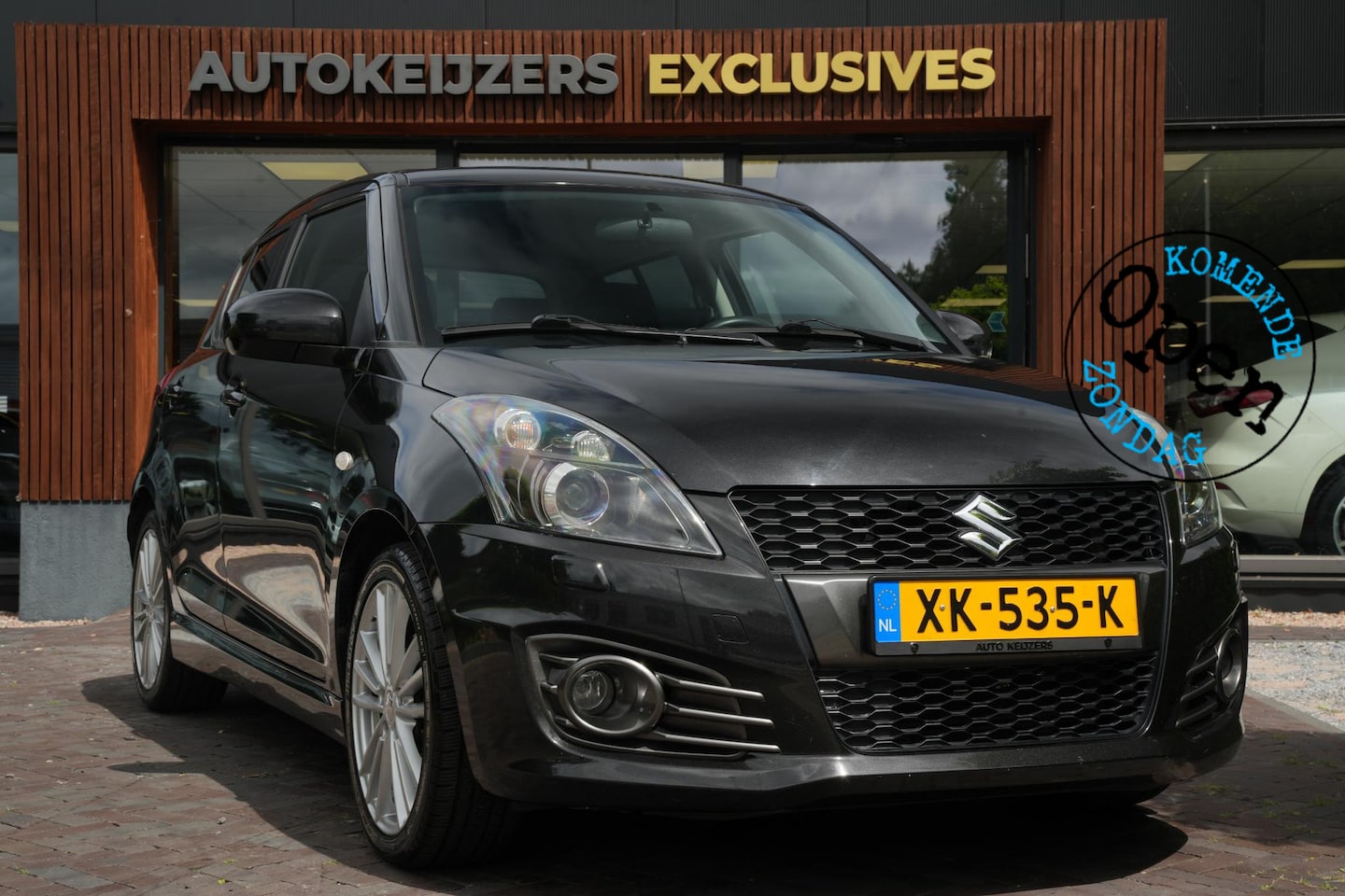 Suzuki Swift - 1.6 Sport Stoelverw. Keyless Go Sportstoelen Cruise Dakspoiler Xenon 136Pk! - AutoWereld.nl