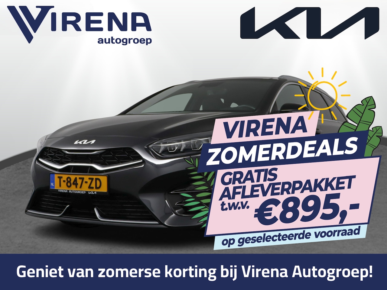 Kia Cee'd Sportswagon - Ceed 1.5 T-GDi GT-Line - Automaat - Camera - Apple carplay / Android auto - Adaptief Cruis - AutoWereld.nl