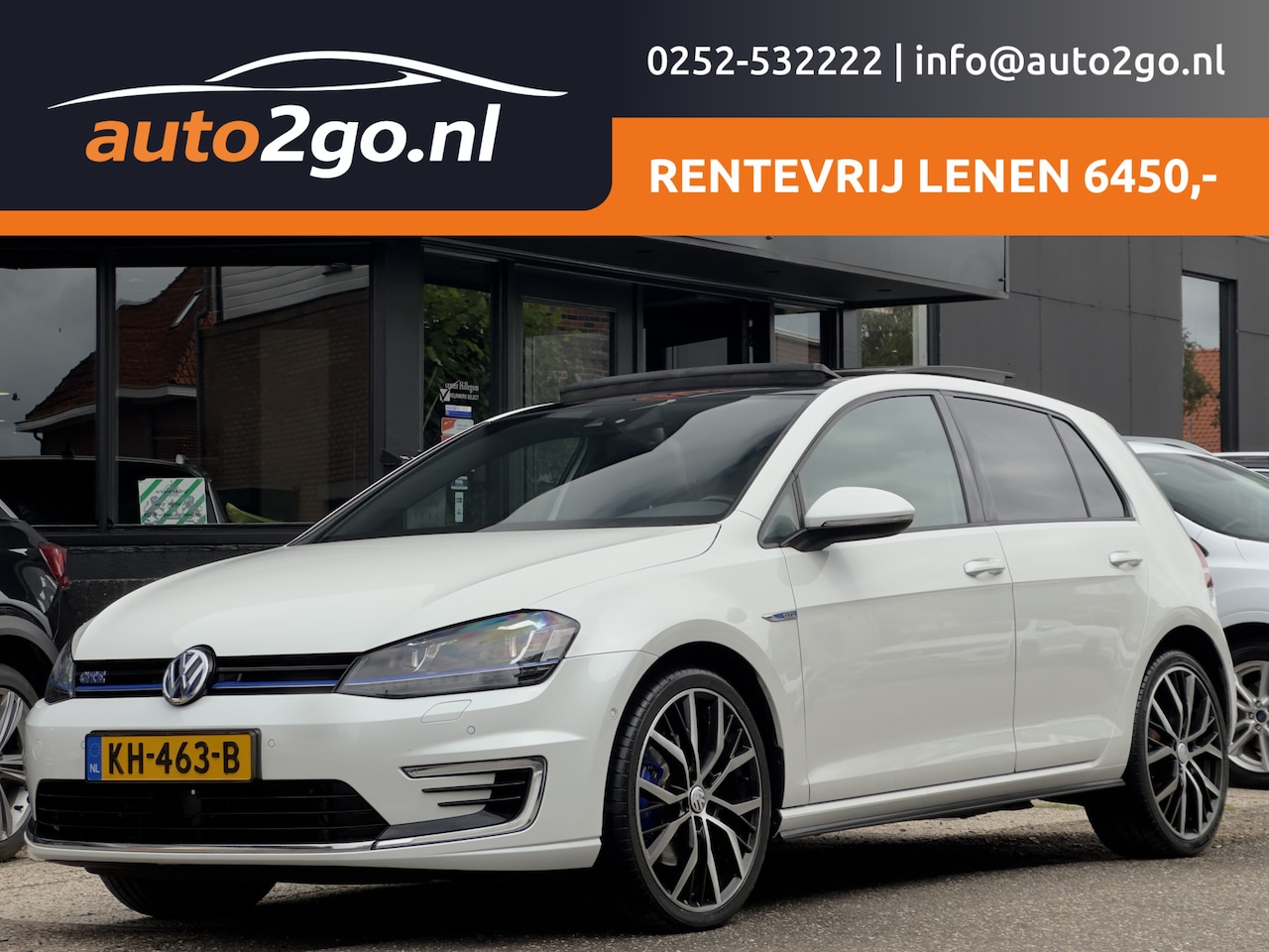 Volkswagen Golf - 1.4 TSI GTE AUT6 PANODAK LEDER NAVI CAMERA PARK-ASSIST LED LMV PDC - AutoWereld.nl
