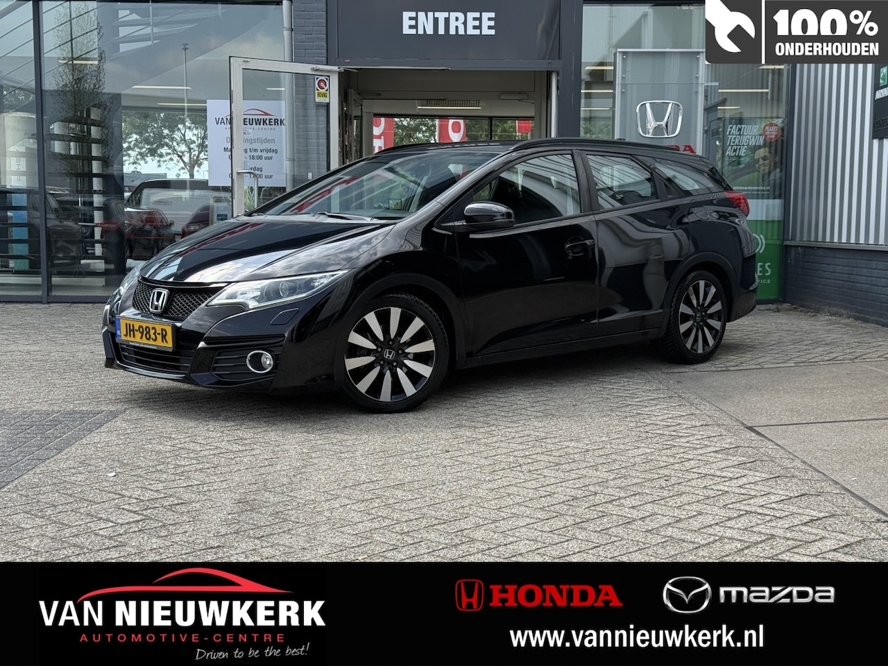 Honda Civic - 1.8i Automaat Elegance | Camera | Clima | Cruise | Stoelverwarming | Dealer Onderhouden | - AutoWereld.nl