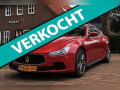 Maserati Ghibli - 3.0 S Q4 409PK Aut. | Orig. NL | 2e Eigenaar | 20 Inch | Schuif-Kanteldak | Led | Historie
