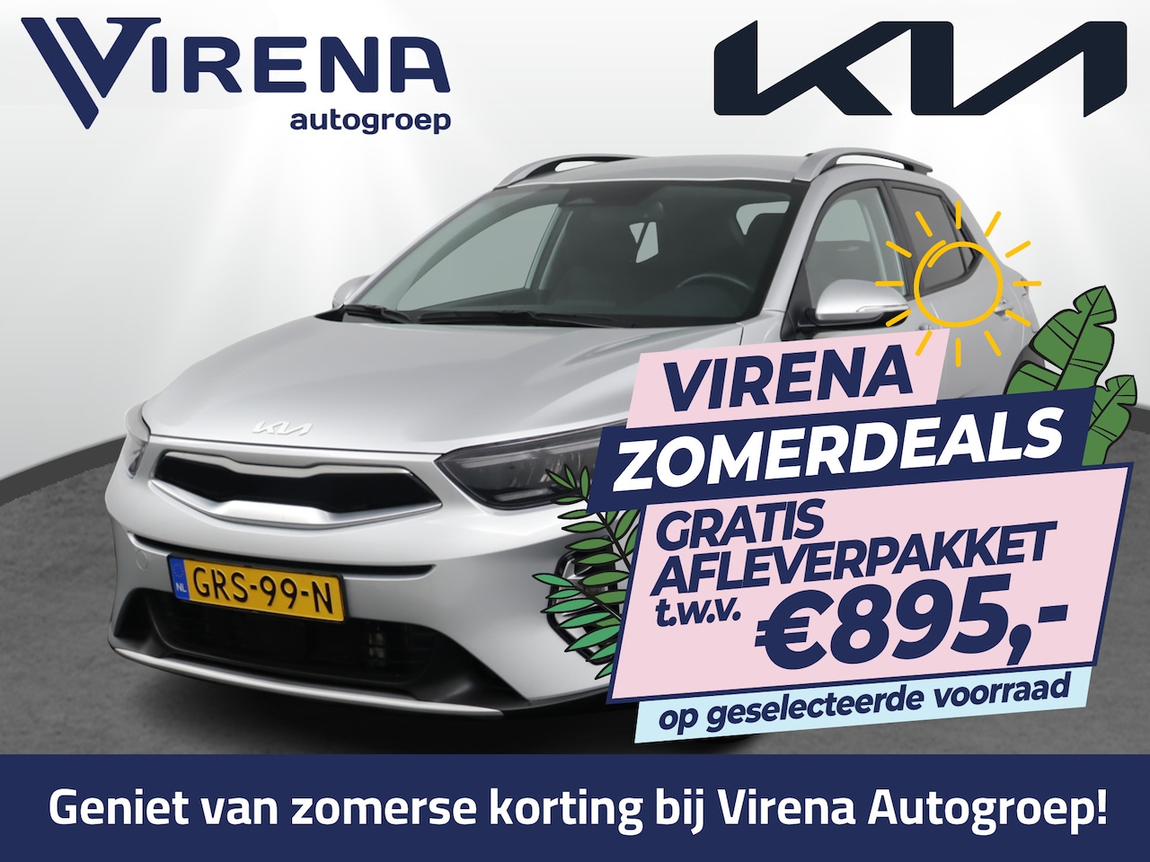 Kia Stonic - 1.0 T-GDi MHEV DynamicPlusLine Apple Carplay/Android Auto - Cruise Control - Climate Contr - AutoWereld.nl