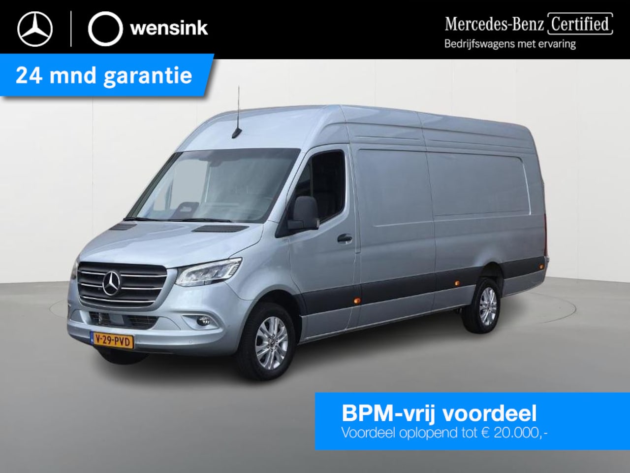 Mercedes-Benz Sprinter - 319 CDI | AUT. | L4 H2 | PRO | DISTRONIC PLUS | APPLE CARPLAY/ANDROID AUTO | TREKHAAK | LM - AutoWereld.nl
