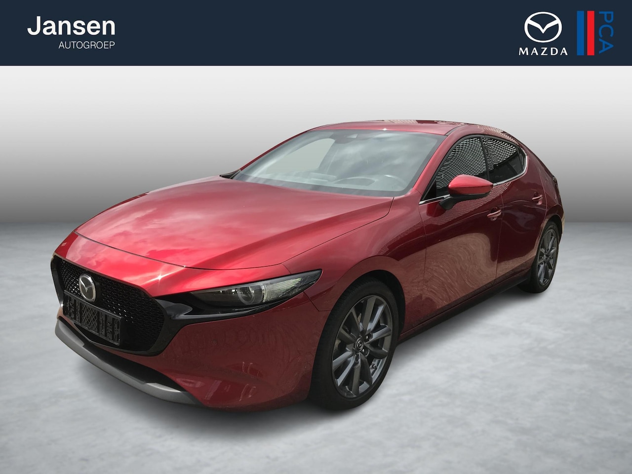 Mazda 3 - 2.0 e-SkyActiv-X 180 M Hybrid Luxury AWD , Automaat, I-Activsense, 360 View, Leder, 18 Inc - AutoWereld.nl