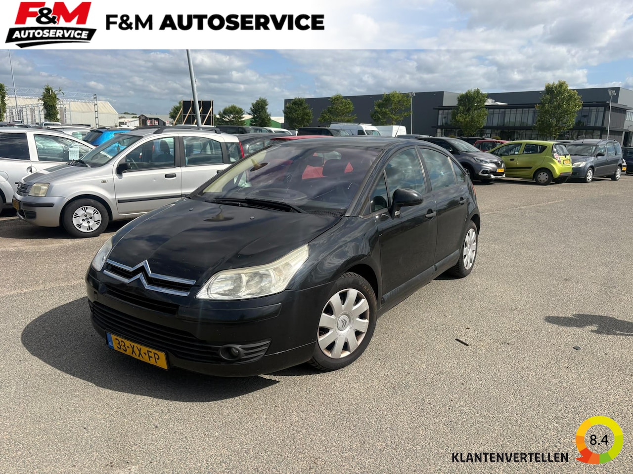 Citroën C4 - 1.6-16V Image Barst in voorruit! Airco, trekhaak, pdc achter - AutoWereld.nl