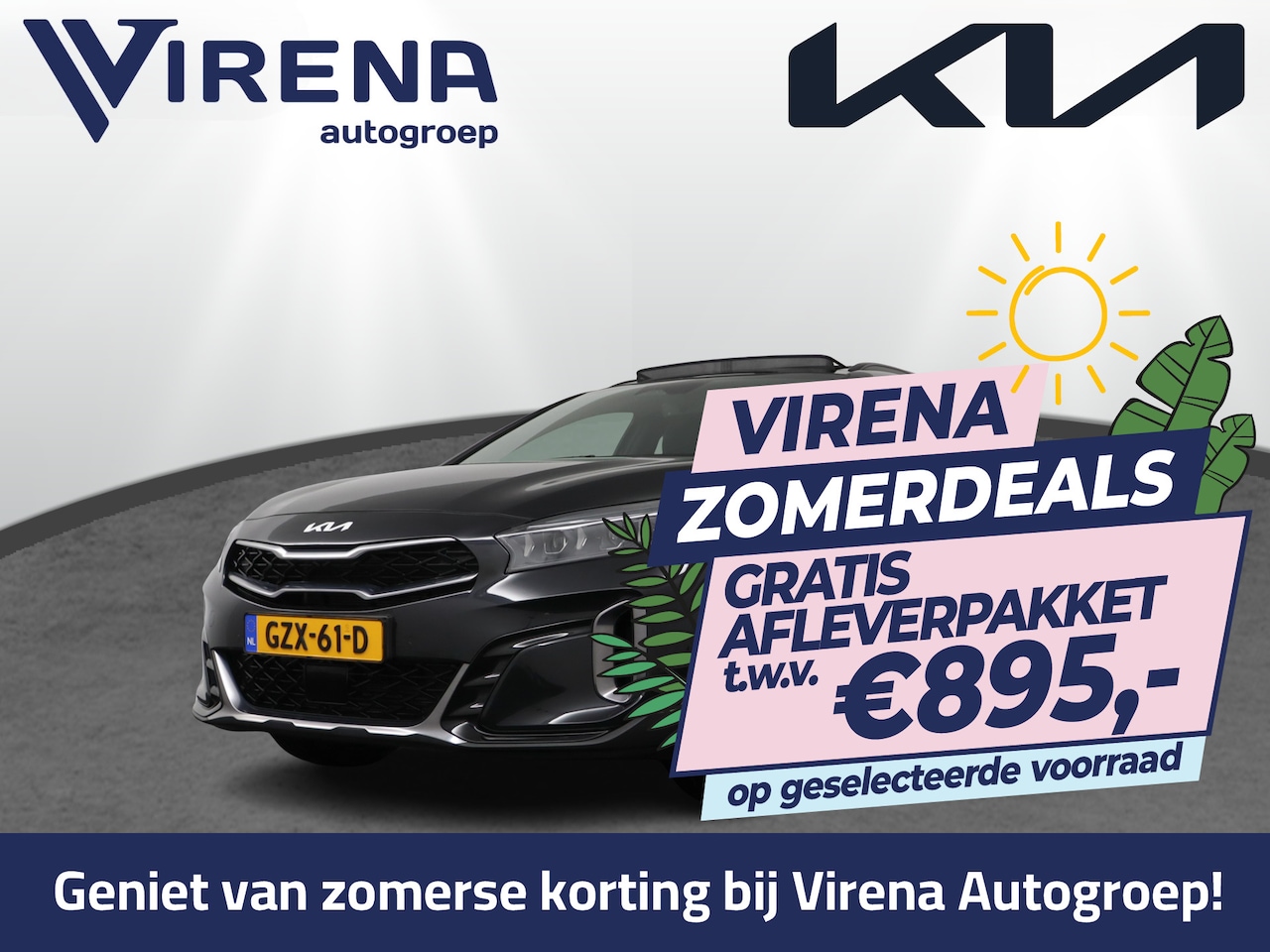Kia XCeed - 1.5 T-GDi GT-Line - Automaat - Panorama dak - Stoel/Stuur verwarming - Navigatie - Climate - AutoWereld.nl