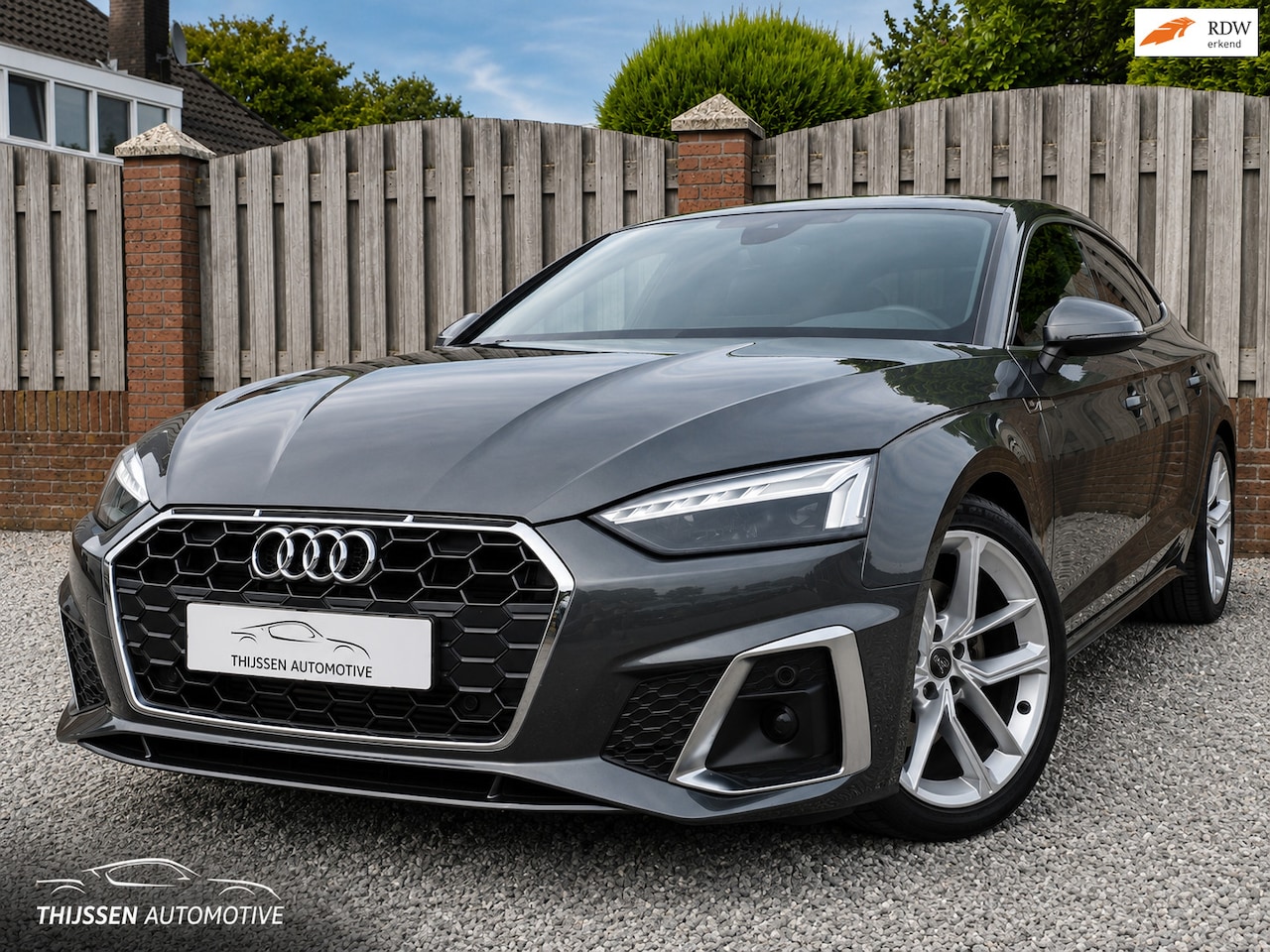 Audi A5 Sportback - Audi A5 35 Tfsi 150pk Mhev S Tronic 2021 Grijs 3x S-Line - AutoWereld.nl