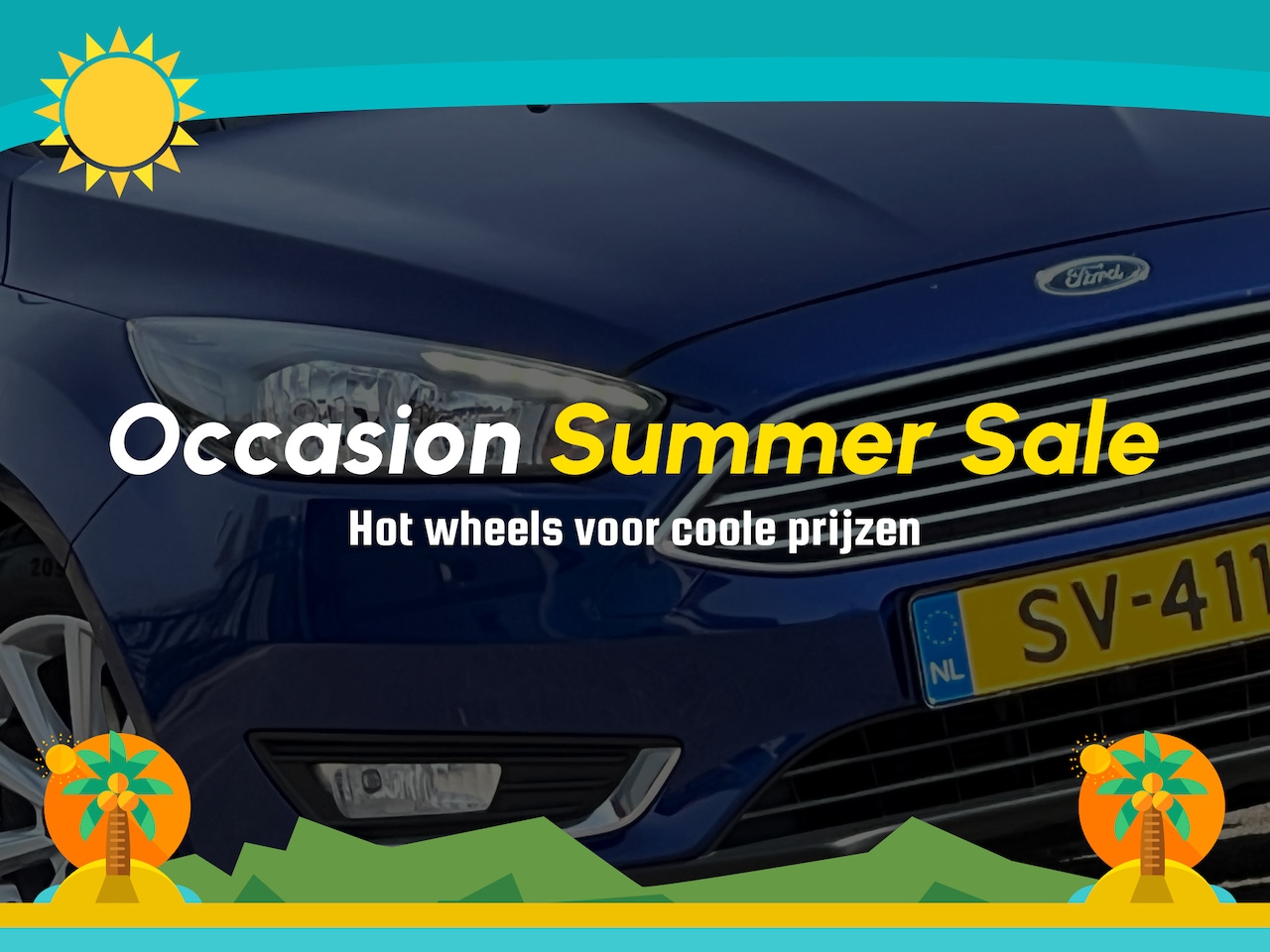 Ford Focus - 1.0 Titanium - Deep Impact Blue - SYNC3/LED/Drive Assist - AutoWereld.nl