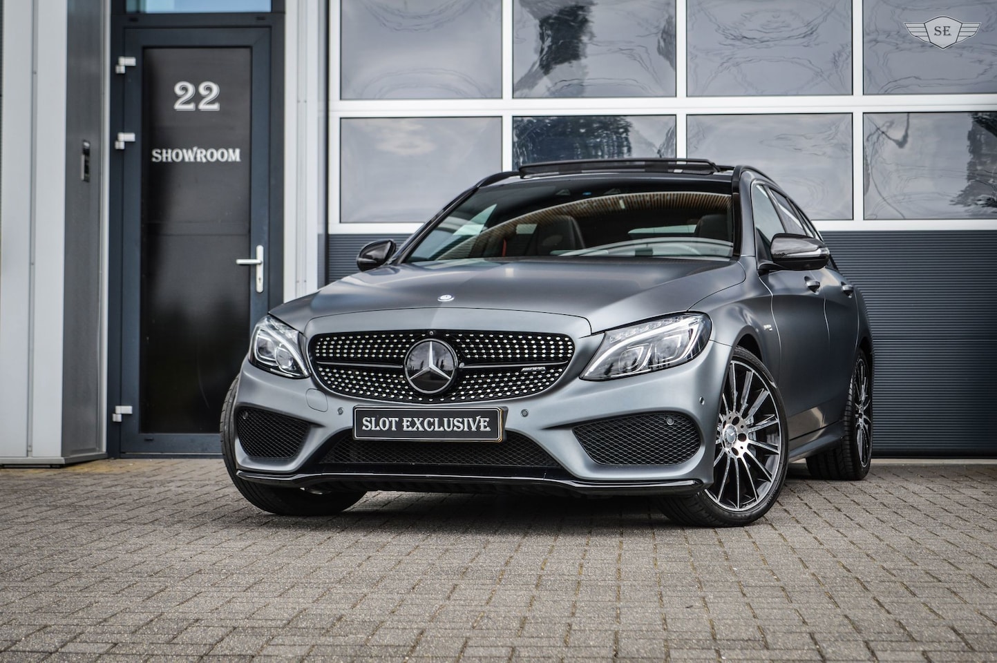 Mercedes-Benz C-klasse Estate - AMG 43 4MATIC|PANO|PERFOMANCE SEATS|360|ACC - AutoWereld.nl