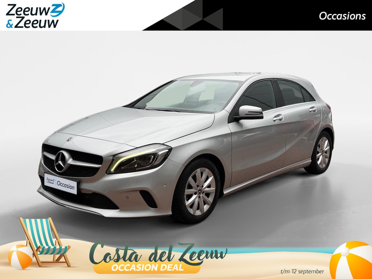 Mercedes-Benz A-klasse - 180 Business Solution | Zeer nette auto | Navigatie | Achteruitrijcamera | Parkeersensoren - AutoWereld.nl