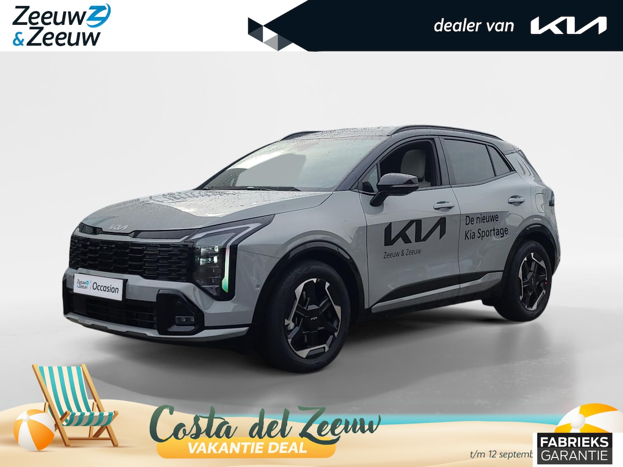 Kia Sportage - 1.6 T-GDi Hybrid GT-PlusLine 239 PK | Meest luxe uitvoering |  Two tone | DEMO | Trekhaak - AutoWereld.nl