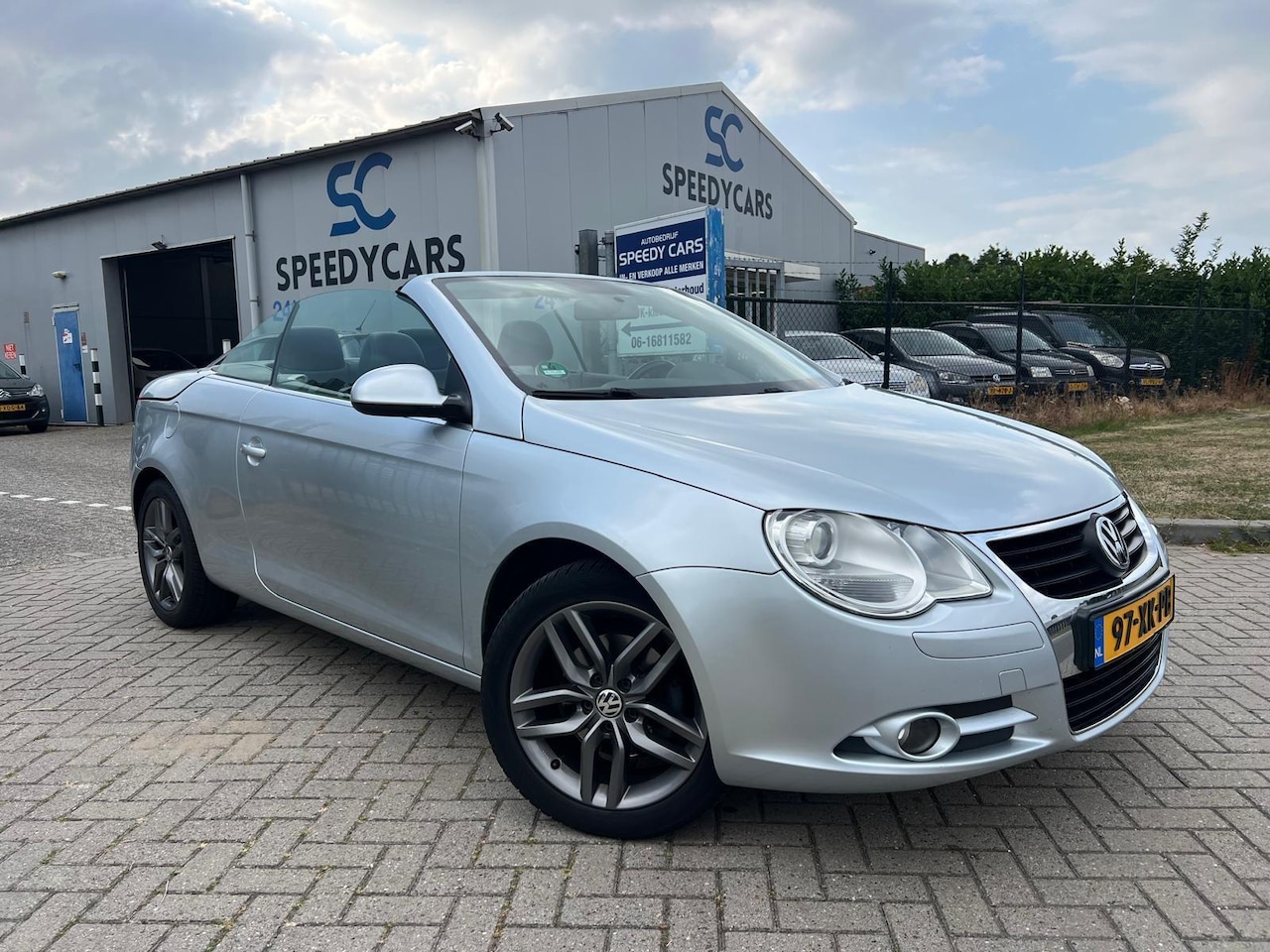 Volkswagen Eos - 2.0-16v FSI Cabrio Airco Cruise Leer - AutoWereld.nl