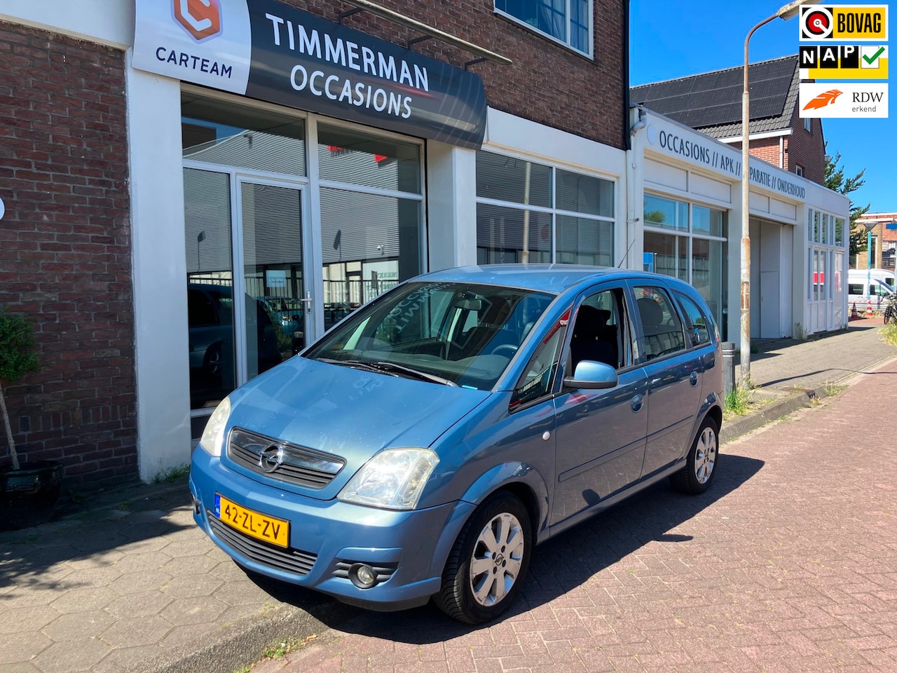 Opel Meriva - 1.6-16V Temptation|Airco|APK jul'27 - AutoWereld.nl