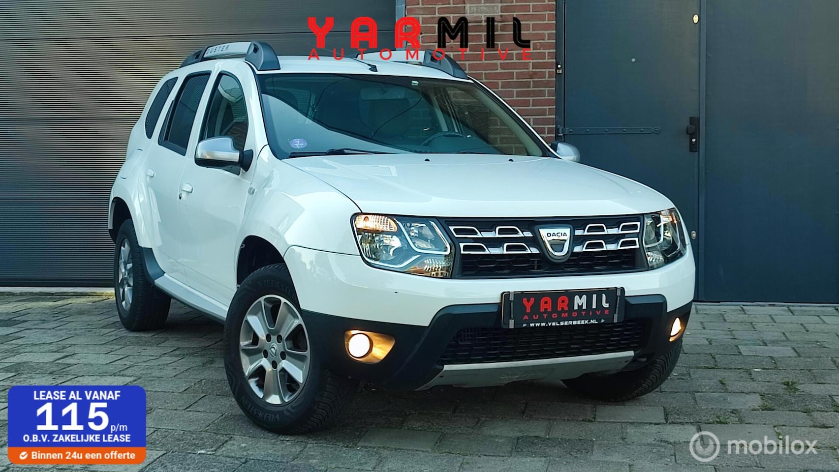 Dacia Duster - 1.2 TCe 4x2 Prestige TREKHAAK AIRCO LEDEREN BEKLEDING - AutoWereld.nl