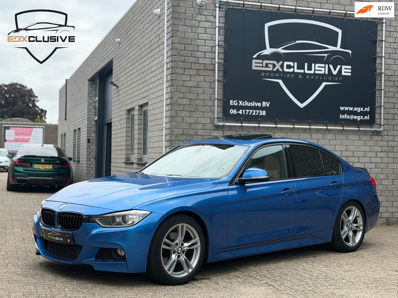 BMW 3-serie - 328D M Pakket Pano/HUD/Keyless/Camera/Memory - AutoWereld.nl