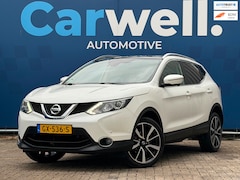 Nissan Qashqai - 1.2 Premier Edition|2e Eigenaar|Pano|HalfLeder|Stoelvw|Navi|Climate|Cruise|Keyless|PDC V+A