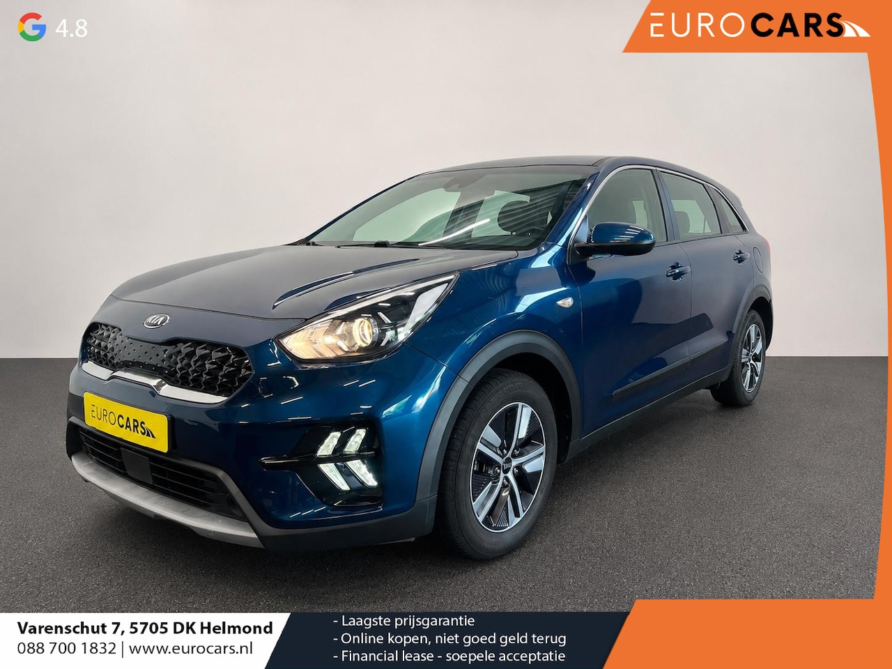 Kia Niro - 1.6 GDi Hybrid Navi Edition Navigatie Apple Carplay Android Auto Adaptive Cruise Control C - AutoWereld.nl