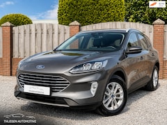 Ford Kuga - 2.5 PHEV Titanium X HALF LEER E-STOELEN P-CAMERA STOELVERWARMING STUURVERWARMING ECC NAVI