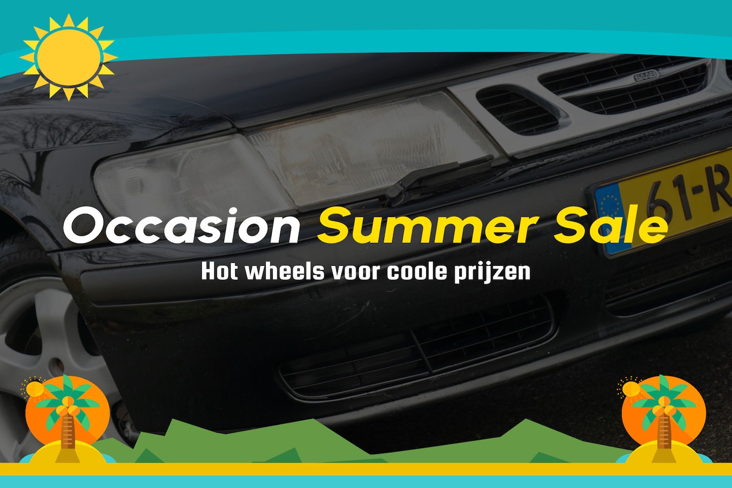Saab 9-3 Cabrio - 2.0t S | Jet Black Metallic | Nette kap/Leder/Navi/Cruise/Clima - Gaaf! - AutoWereld.nl