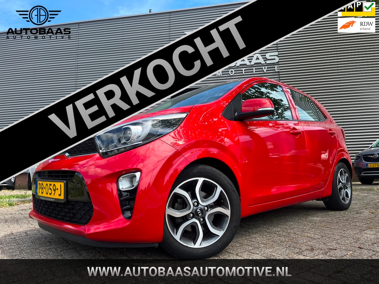 Kia Picanto - 1.0 CVVT First Edition 5-ZITS+1EIG+NAP+NLAUTO+NAVIGATIE+CLIMATE CONTROL+CRUISECONTROL+CAME - AutoWereld.nl