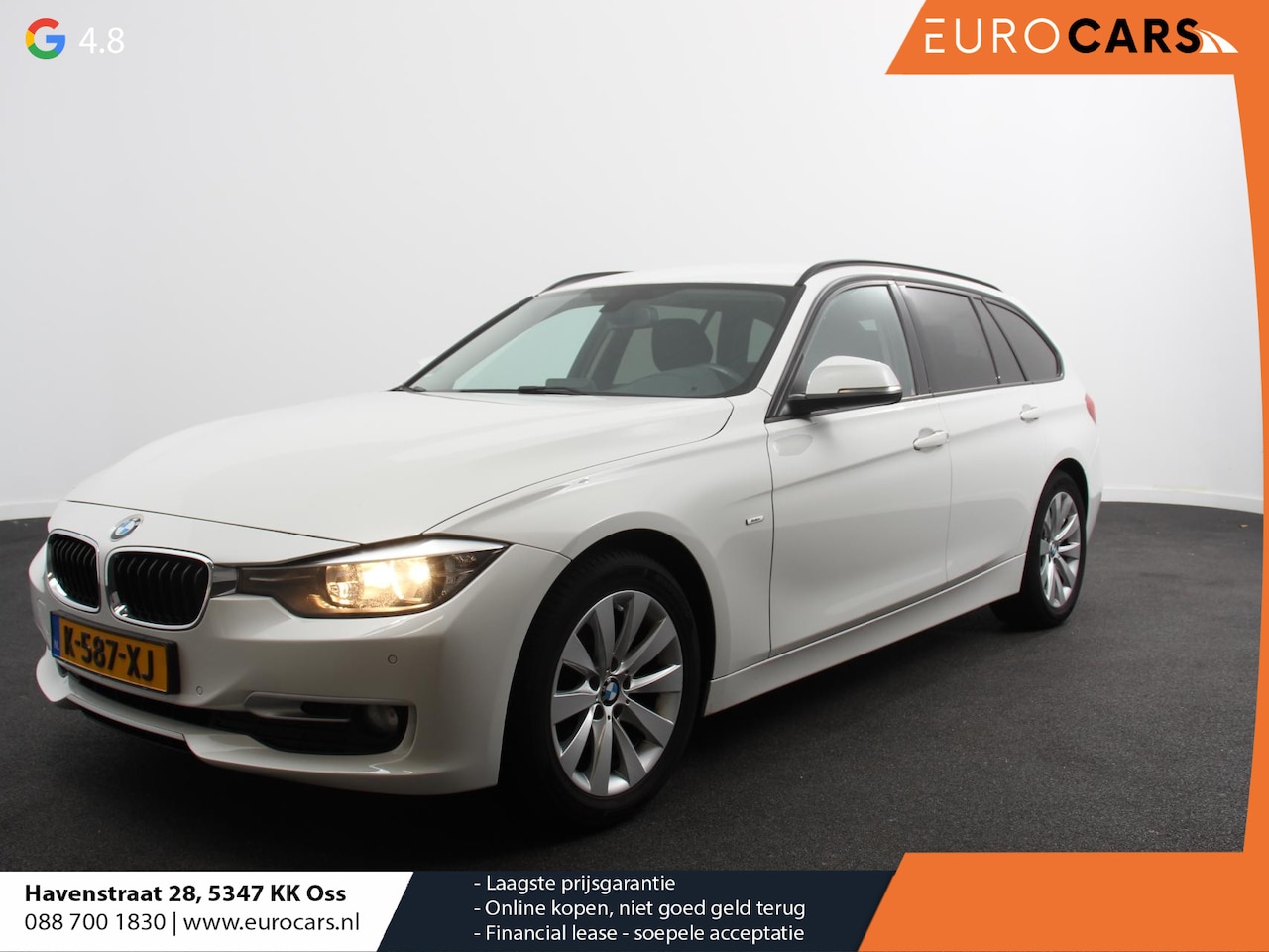 BMW 3-serie Touring - 316i M Sport Edition High Executive Half Leder Navigatie Climate Control Parkeersensoren C - AutoWereld.nl