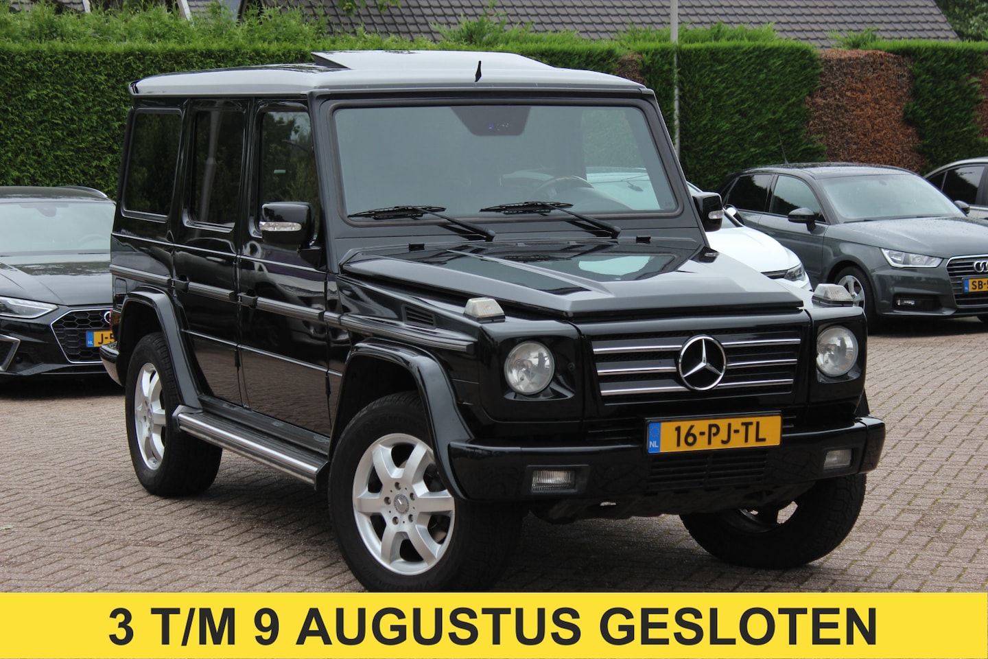Mercedes-Benz G-klasse - 500 St.Wagon / NL Auto! / Trekhaak / Schuifdak / Leder / 18'' / Elektr. stoelen / Stoelver - AutoWereld.nl