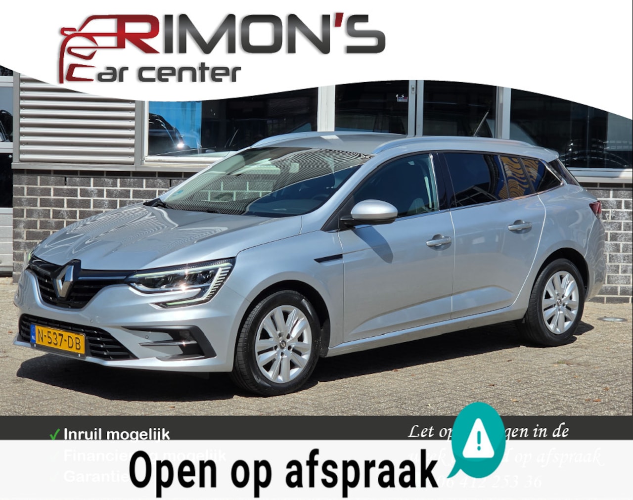 Renault Mégane Estate - 1.0 TCe Business Zen Camera Navi Carplay Incl Btw - AutoWereld.nl