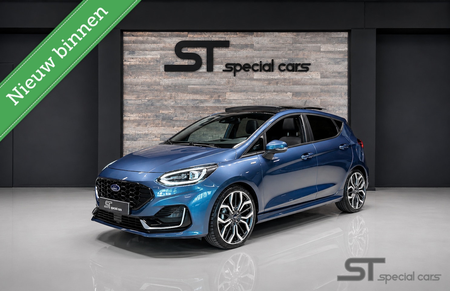 Ford Fiesta - 1.0 EcoBoost ST-Line Vignal|Pano|Virtual - AutoWereld.nl
