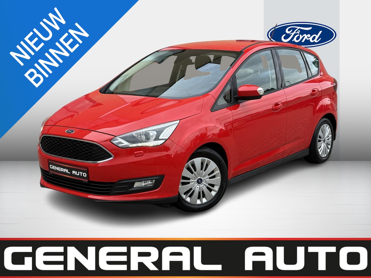 Ford C-Max - 1.0 Titanium 1.0 Titanium, Navi, Trekhaak, Nieuwe Distributieri - AutoWereld.nl