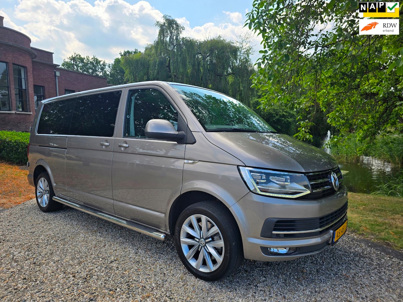 Volkswagen Transporter - 2.0 TDI L2H1 DC Highline DAK/xenon/AUT - AutoWereld.nl
