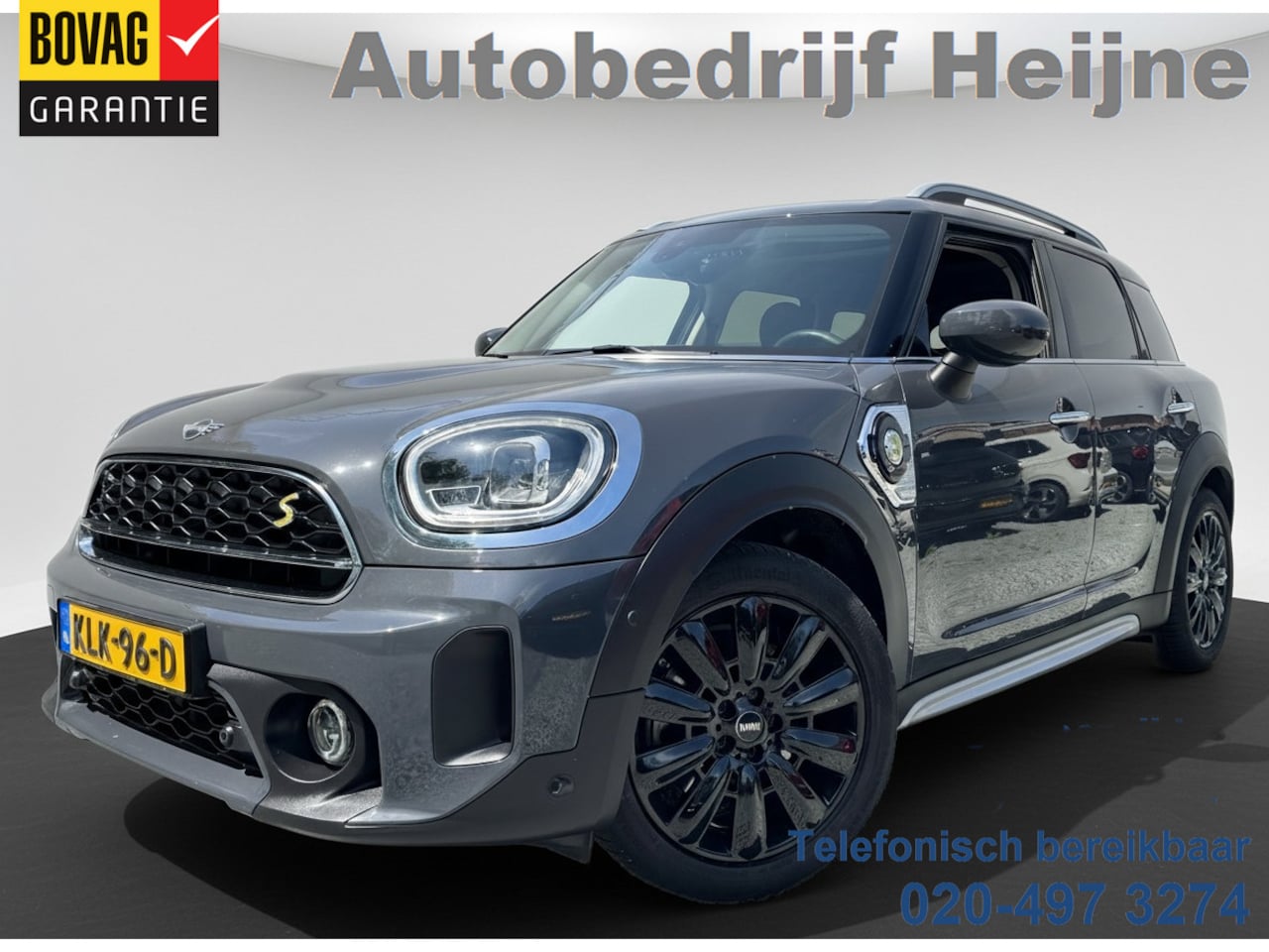 MINI Countryman - 220PK HYBRID COOPER S E ALL4 CHILI SPORT LEDER/NAVI/CARPLAY/PANORAMADAK - AutoWereld.nl