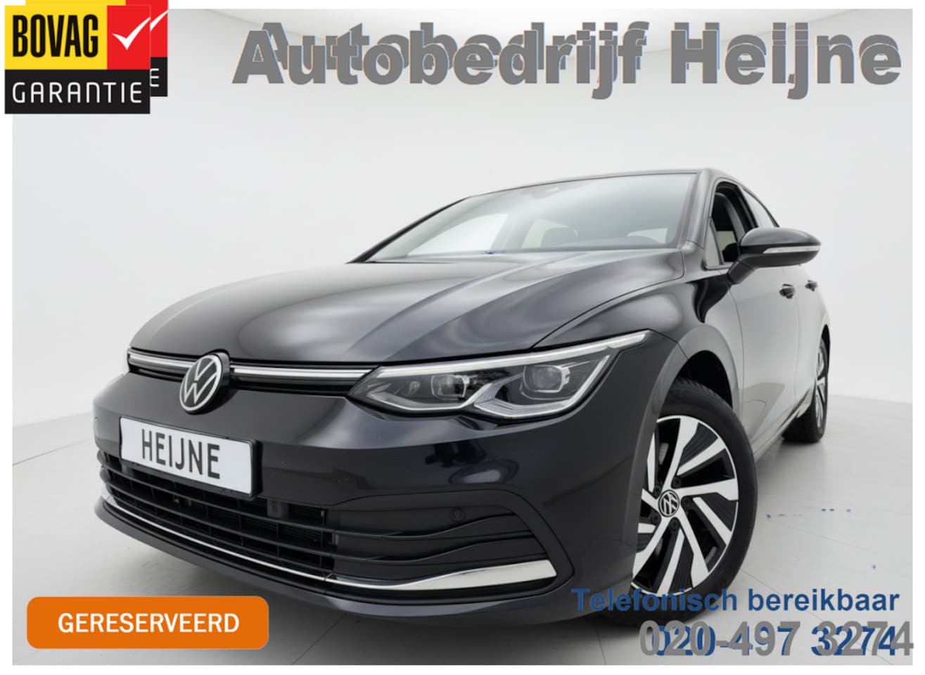 Volkswagen Golf - eHybrid PHEV 204PK DSG STYLE CAMERA/NAVI/SFEERVERL. PLUG-IN HYBRIDE - AutoWereld.nl