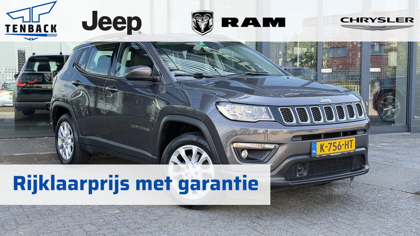 Jeep Compass - 1.3T Longitude | Dealerauto | Rijklaarprijs - AutoWereld.nl