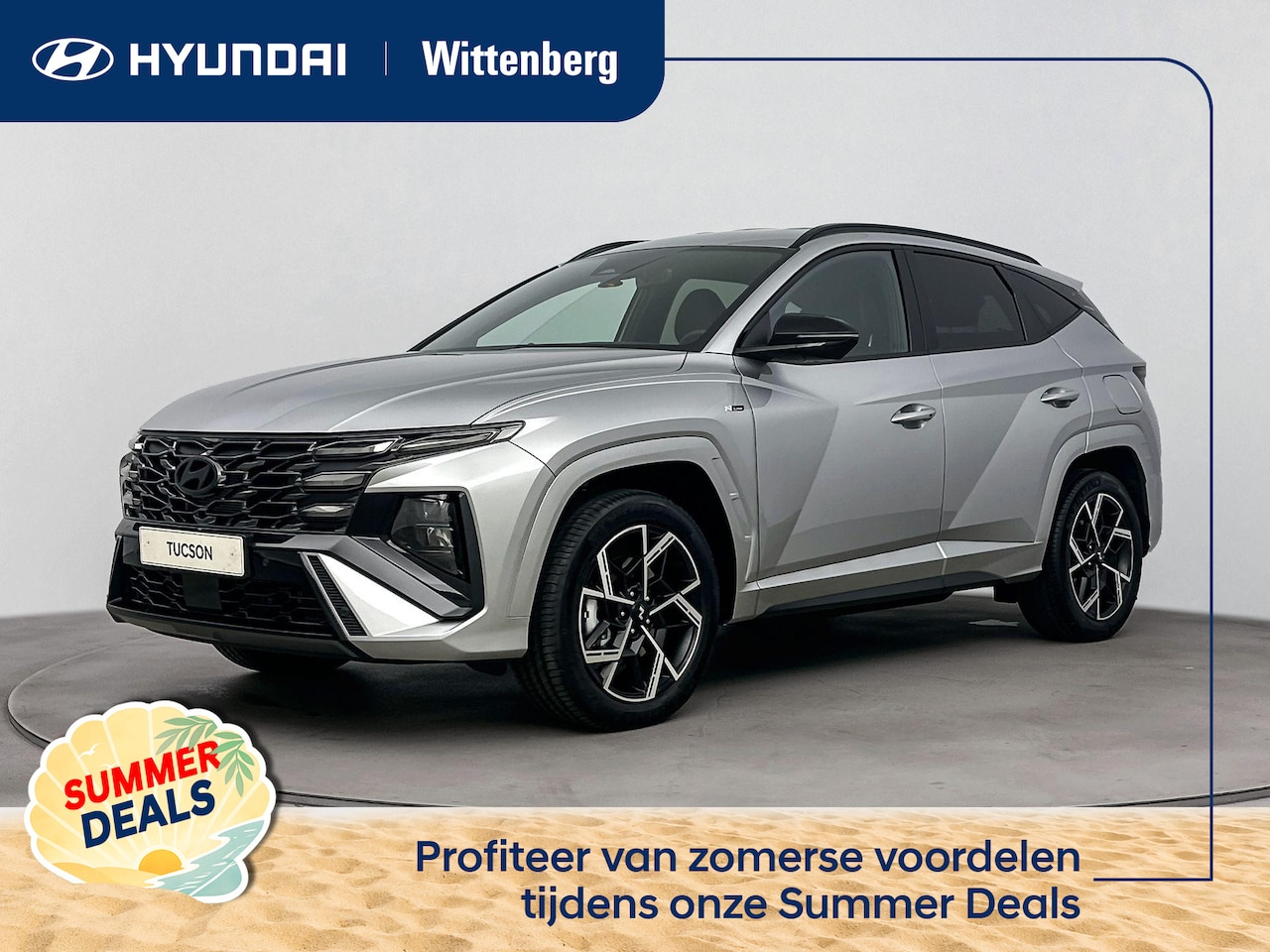 Hyundai Tucson - 1.6 T-GDI HEV N Line Business | Apple Carplay/Android Auto | Lichtmetalen velgen 5-spaaks - AutoWereld.nl