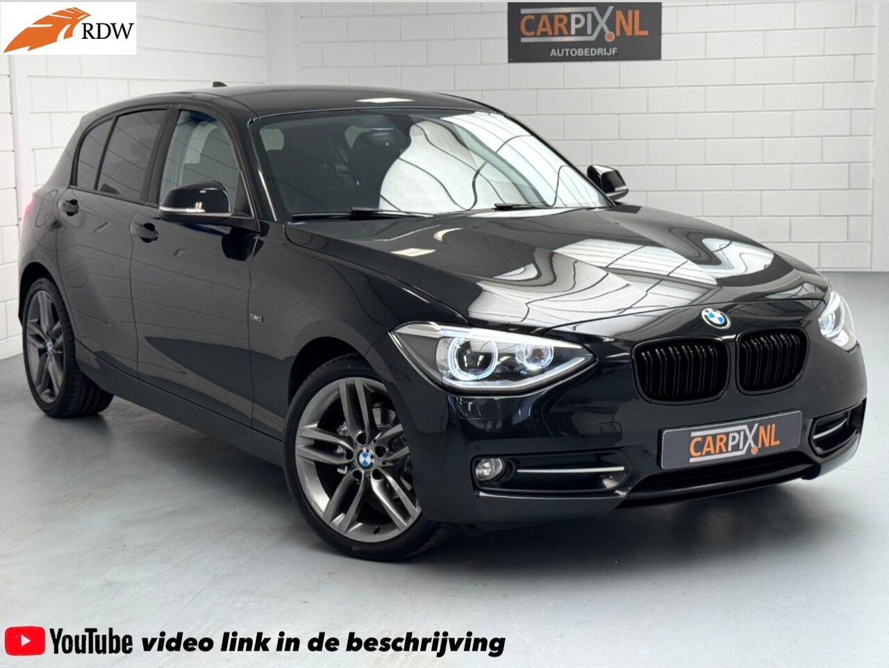 BMW 1-serie - 116i Sport 2013, 18", Xenon, Voorstoelen verwarmd - AutoWereld.nl