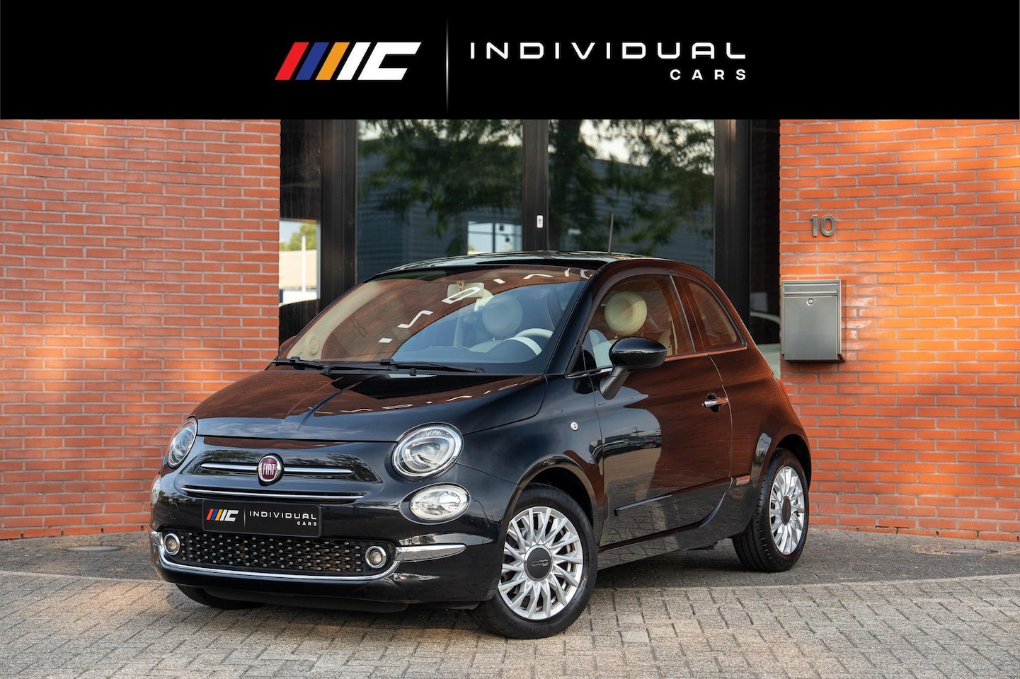 Fiat 500 - 1.2 Lounge Panorama Airco Elektr. Ramen - AutoWereld.nl