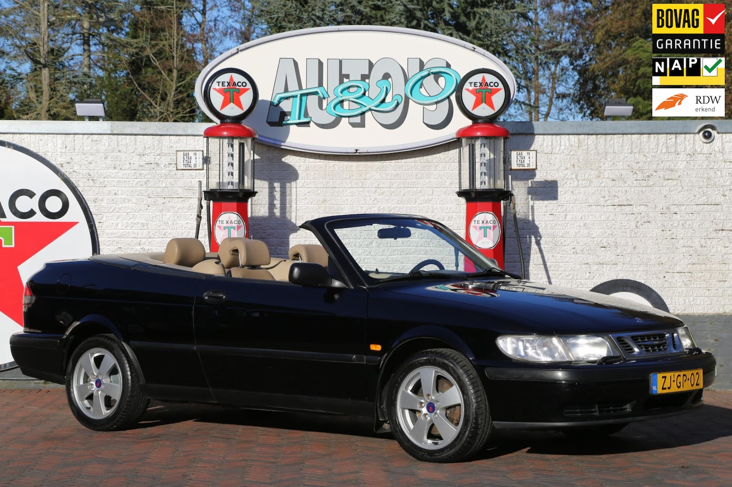 Saab 9-3 Cabrio - 2.0 S Cabriolet + NAP NL-auto Blijvende Youngtimer - AutoWereld.nl