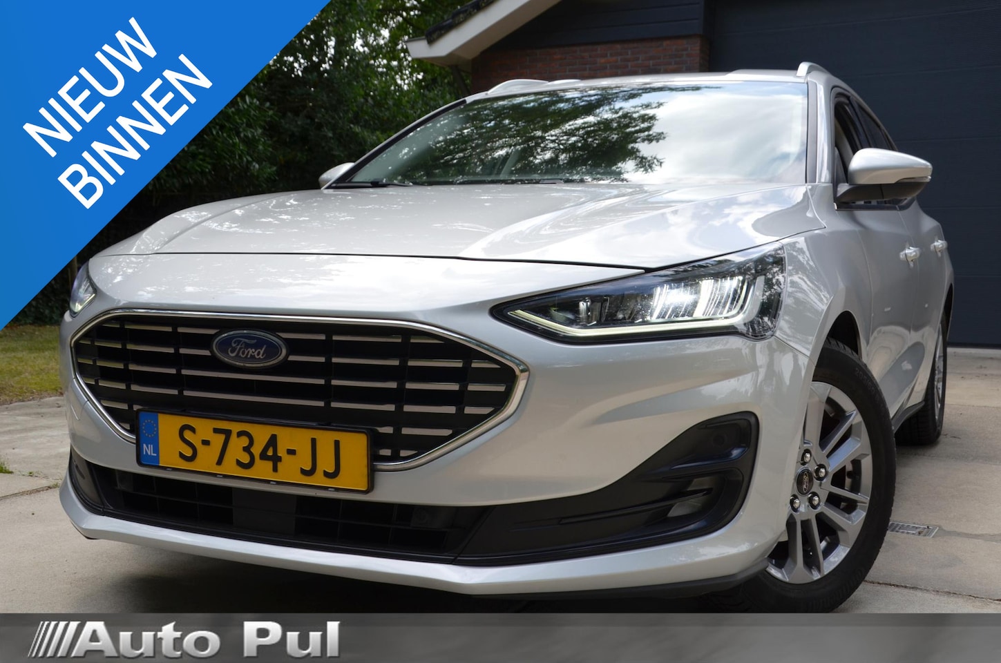 Ford Focus Wagon - 1.0 EcoBoost Hybrid Titanium Navi/Pdc/Ecc/Led/Apple Carplay/Android Auto - AutoWereld.nl