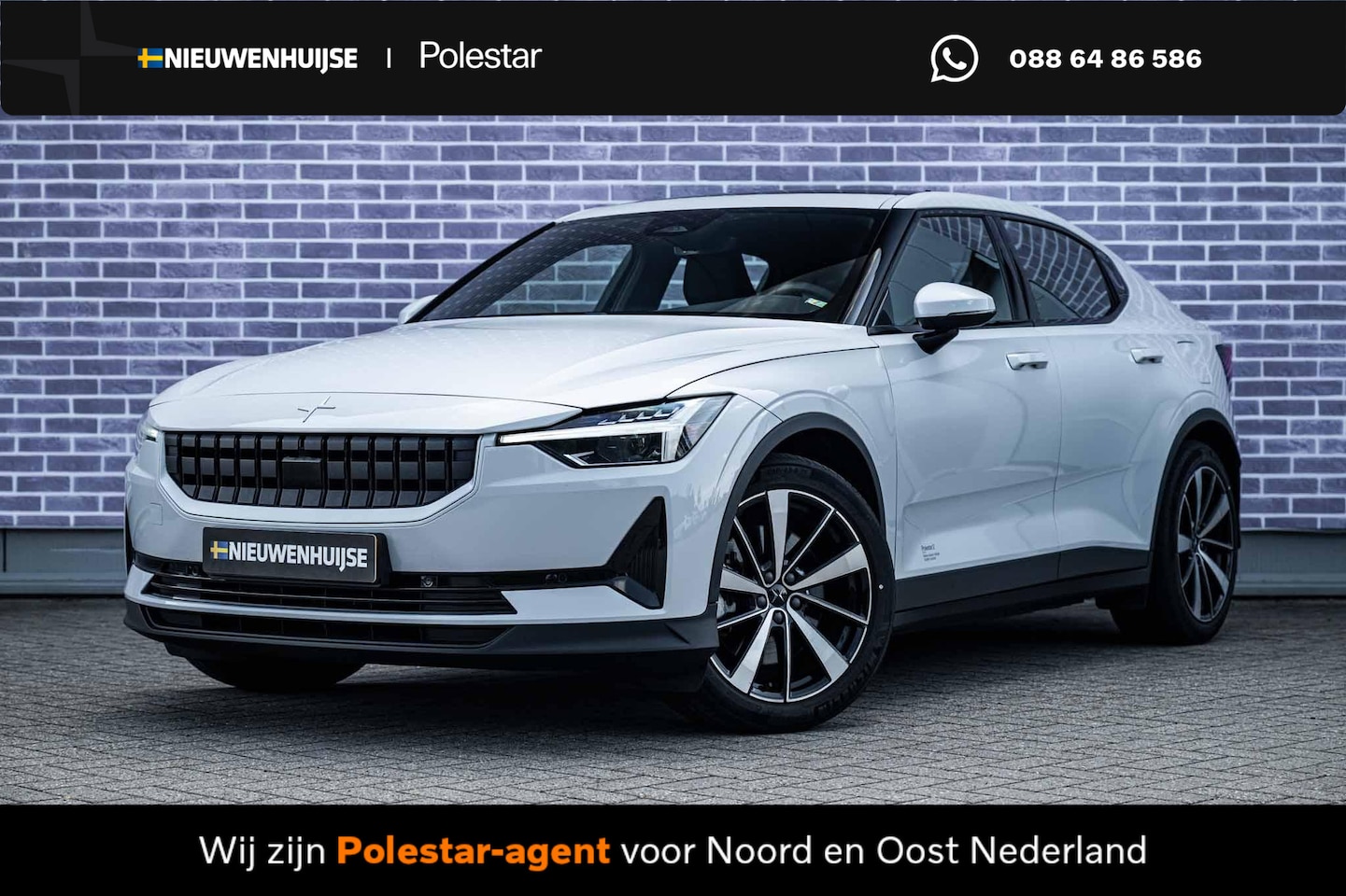 Polestar 2 - Long Range Dual Motor 78 kWh | Plus Pack | Cruise Control | Panoramadak | Harman Kardon Au - AutoWereld.nl