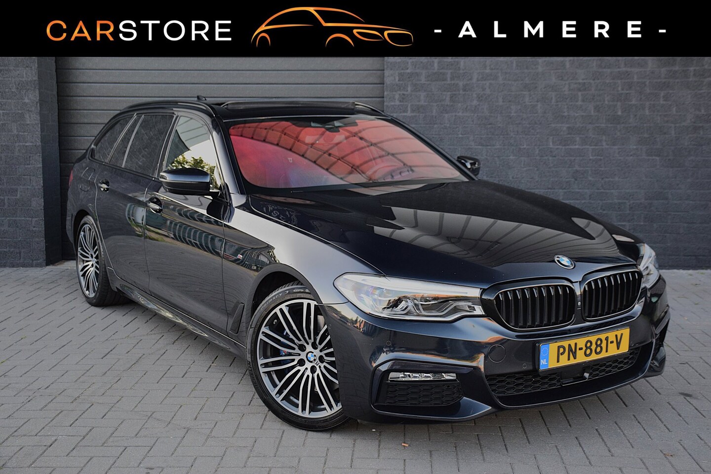 BMW 5-serie Touring - 530i xDrive High Executive*M-Pakket*Pano*Head-up*360Cam*Trekhaak*H&K*Enz - AutoWereld.nl