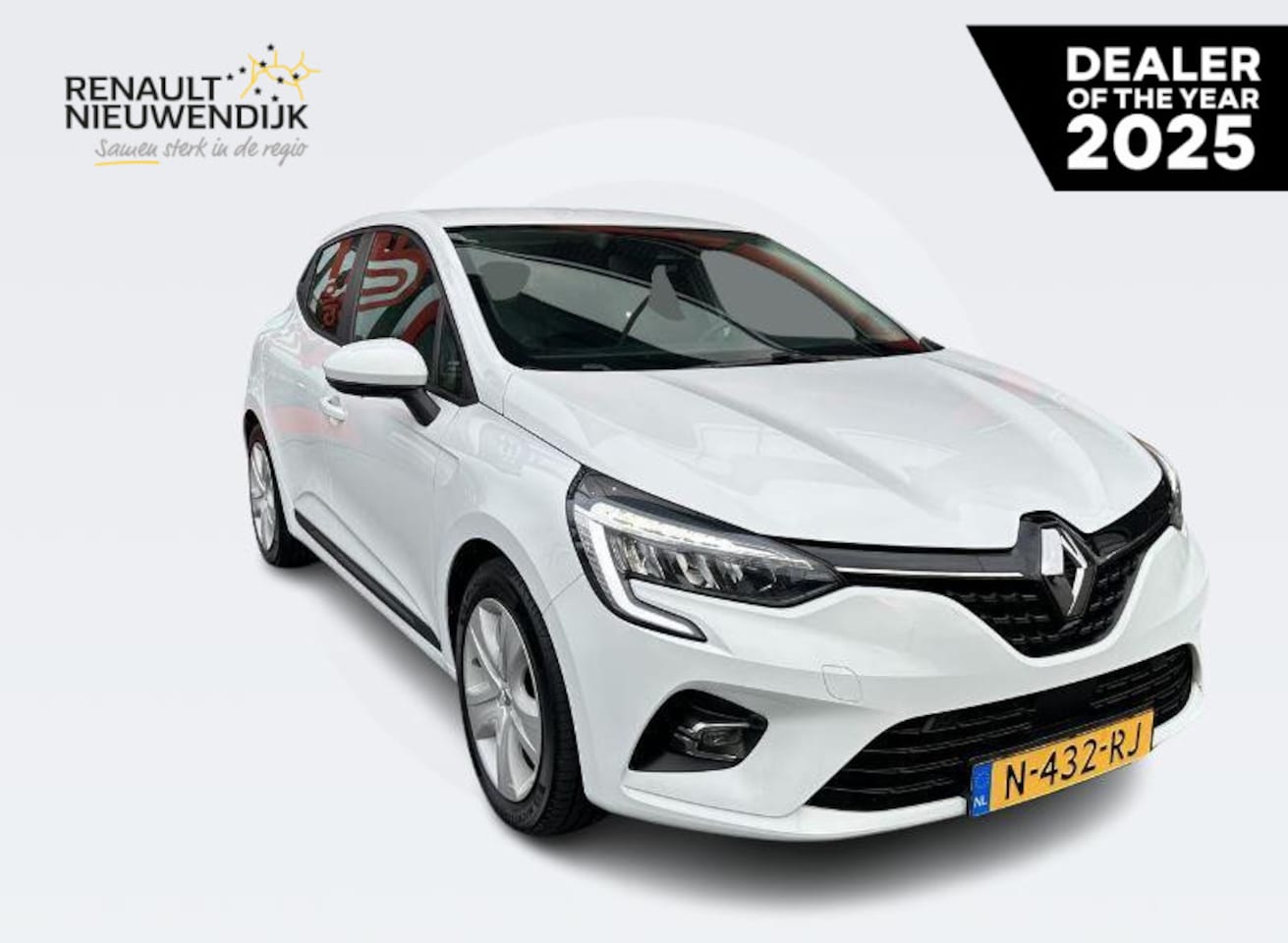 Renault Clio - 1.6 E-Tech Hybrid 145 Business Zen AUTOMAAT | TREKHAAK | CAMERA | PDC | AIRCO | CRUISE | C - AutoWereld.nl