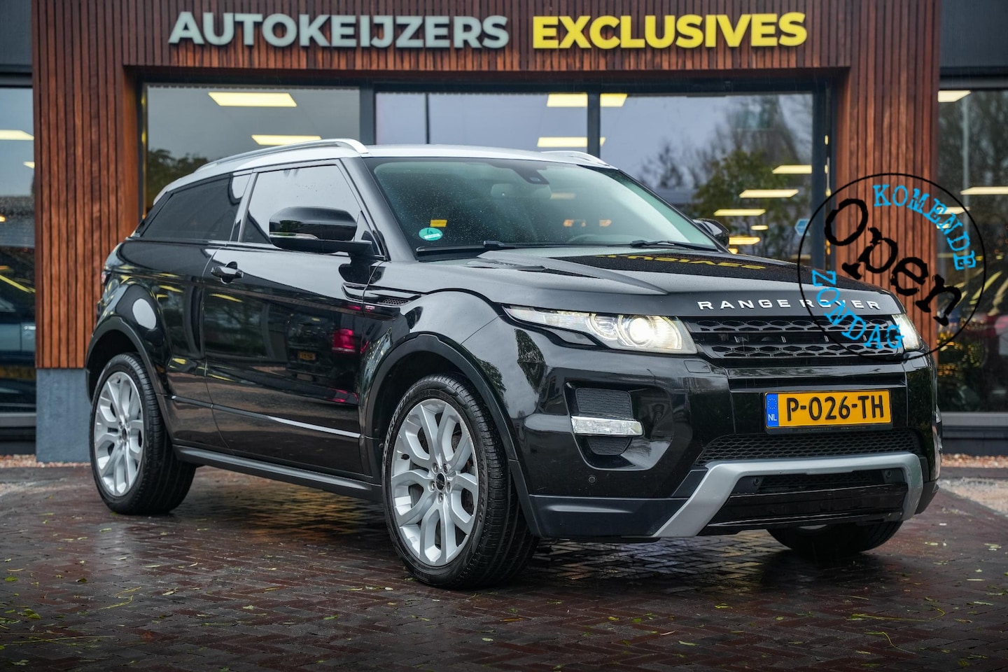 Land Rover Range Rover Evoque Coupé - 2.2 SD4 4WD Prestige Leder Camera Trekhaak Mistlampen voor 20"L.M. Keyless - AutoWereld.nl