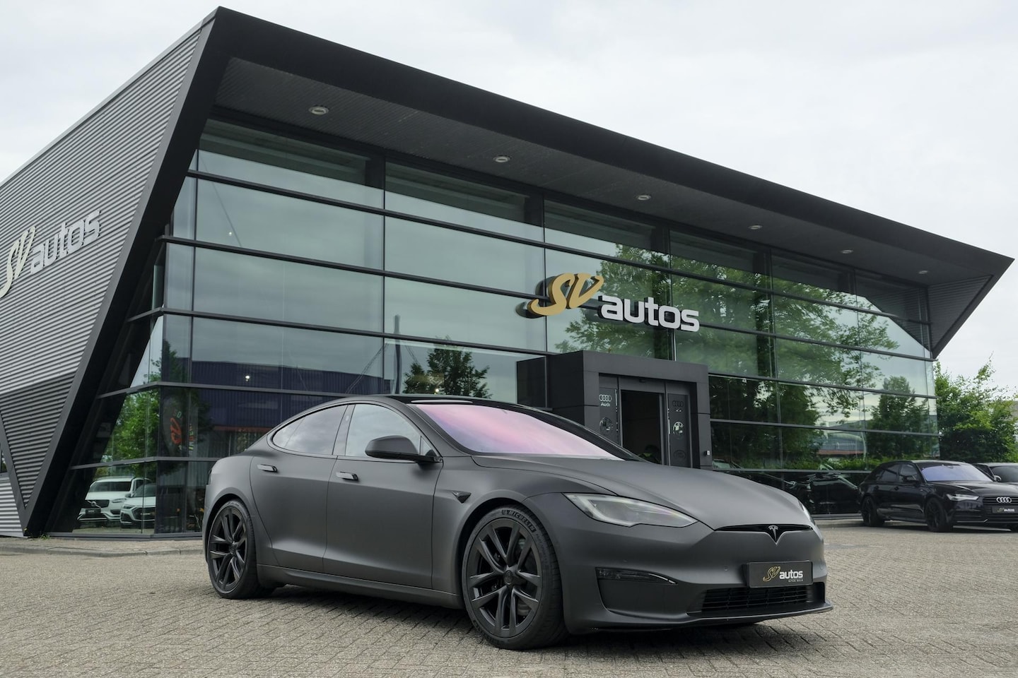 Tesla Model S - Plaid 1020pk Yoke stuur FSD *BTW* Panoramadak Full Self Drive NLauto 21' LMV - AutoWereld.nl