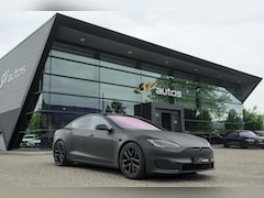 Tesla Model S - Plaid 1020pk Yoke stuur FSD *BTW* Panoramadak Full Self Drive NLauto 21' LMV