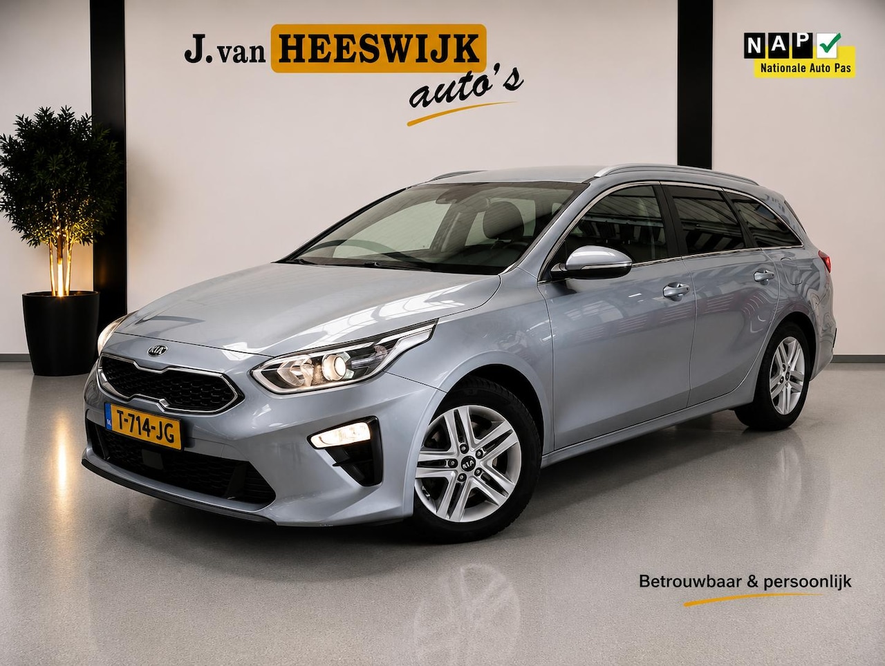 Kia Cee'd Sportswagon - Ceed 1.4 T-GDi DynamicPlusLine Automaat | Afneembare Trekhaak | Keyless | Stoel + stuur ve - AutoWereld.nl